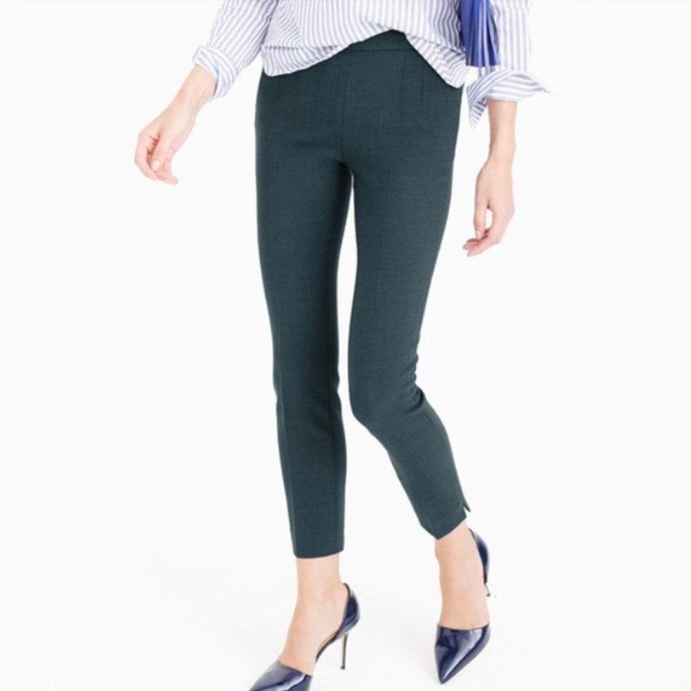 J. Crew Martie pant in stretch wool, size 6P